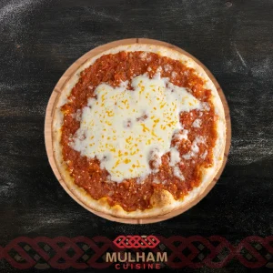 Muhammara with cheese